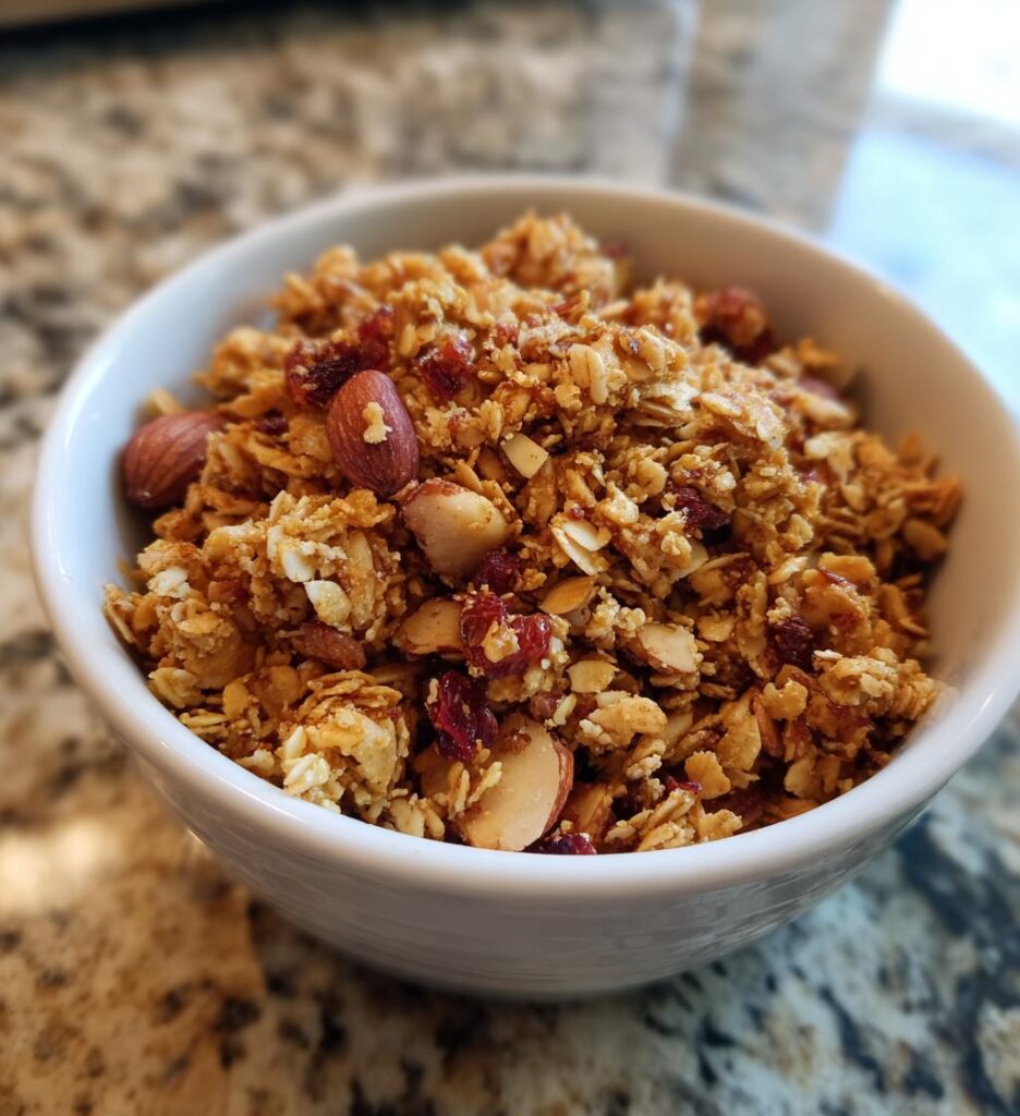 Air Fryer Almond Granola