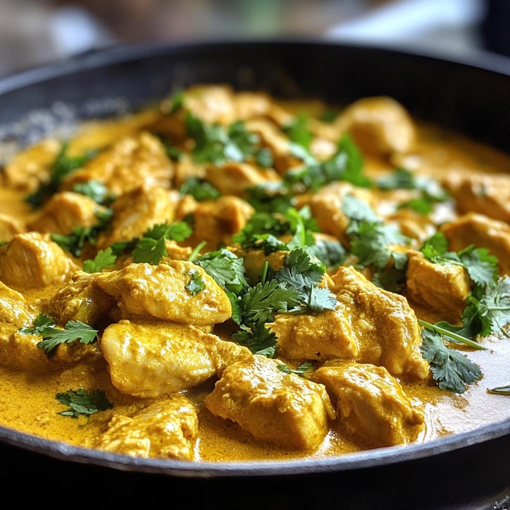 Chicken Korma - detail 1