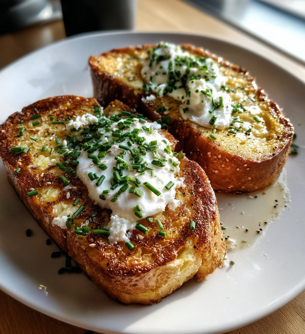 Everything Bagel French Toast