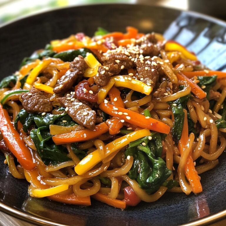 Japchae (Stir-Fried Noodles)