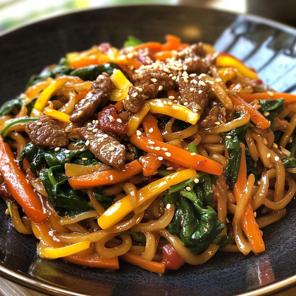 Japchae (Stir-Fried Noodles)