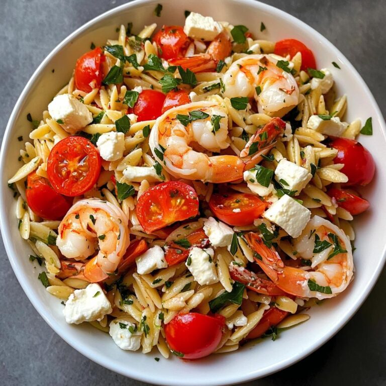 Orzo, Feta & Prawn Pasta Salad