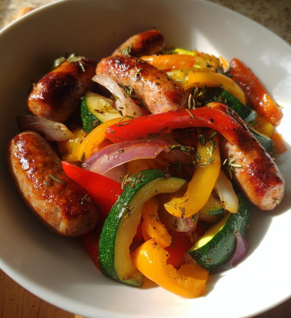 Sausage Traybake