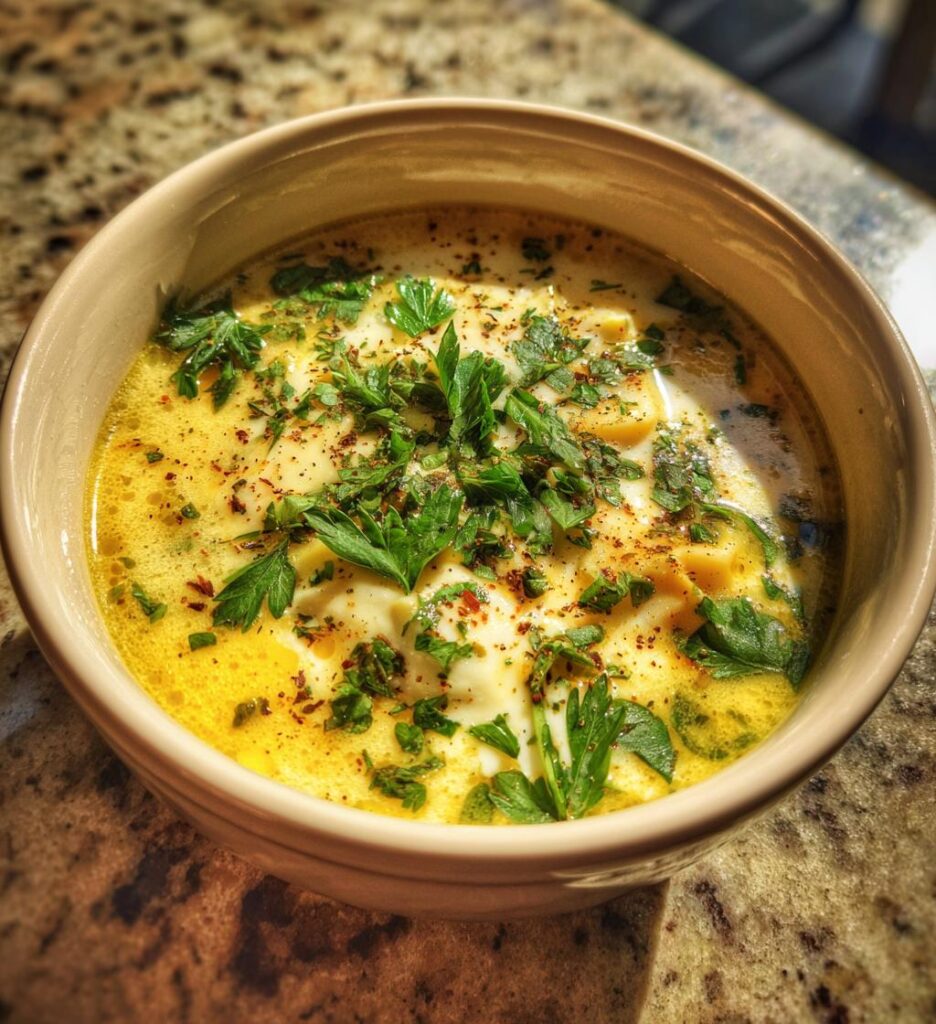 Stracciatella Soup