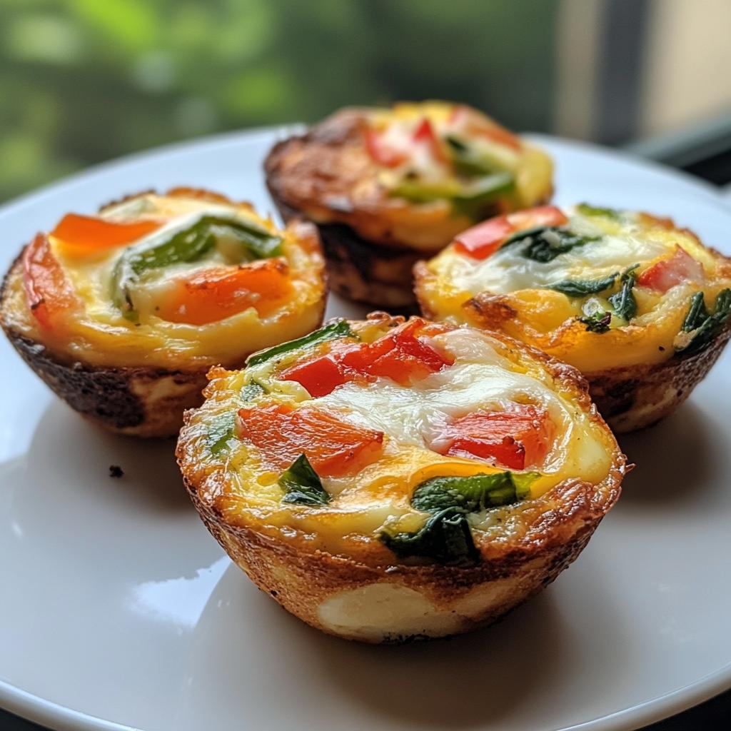 egg muffins - detail 1