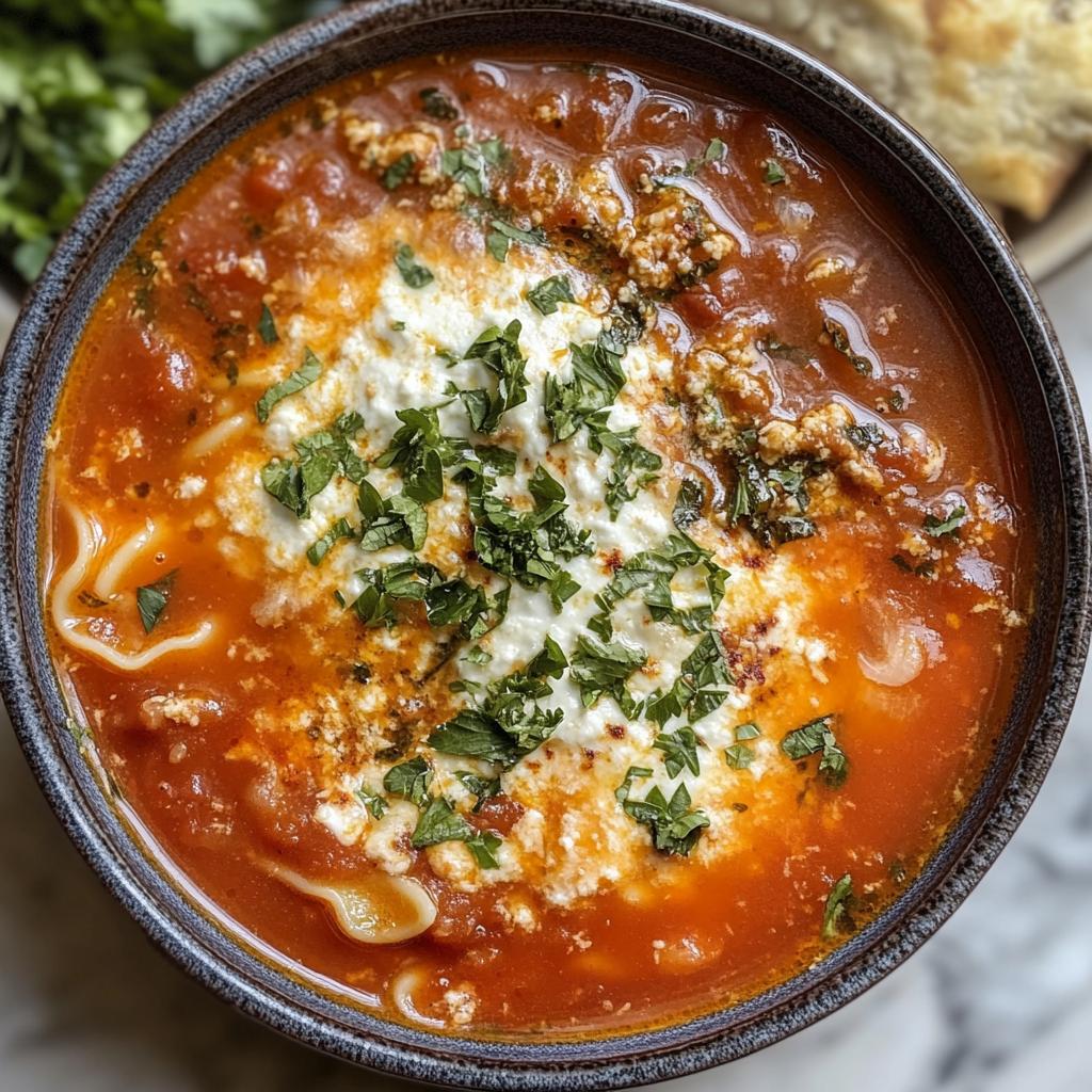 lasagna soup