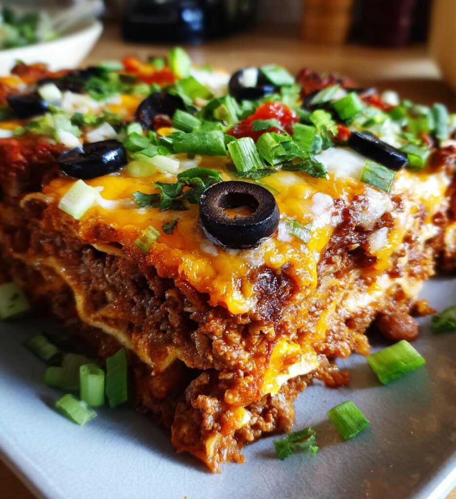 taco lasagna