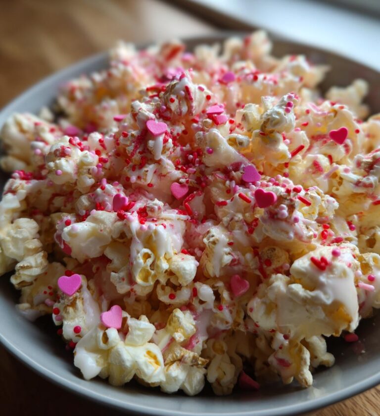 valentines day popcorn