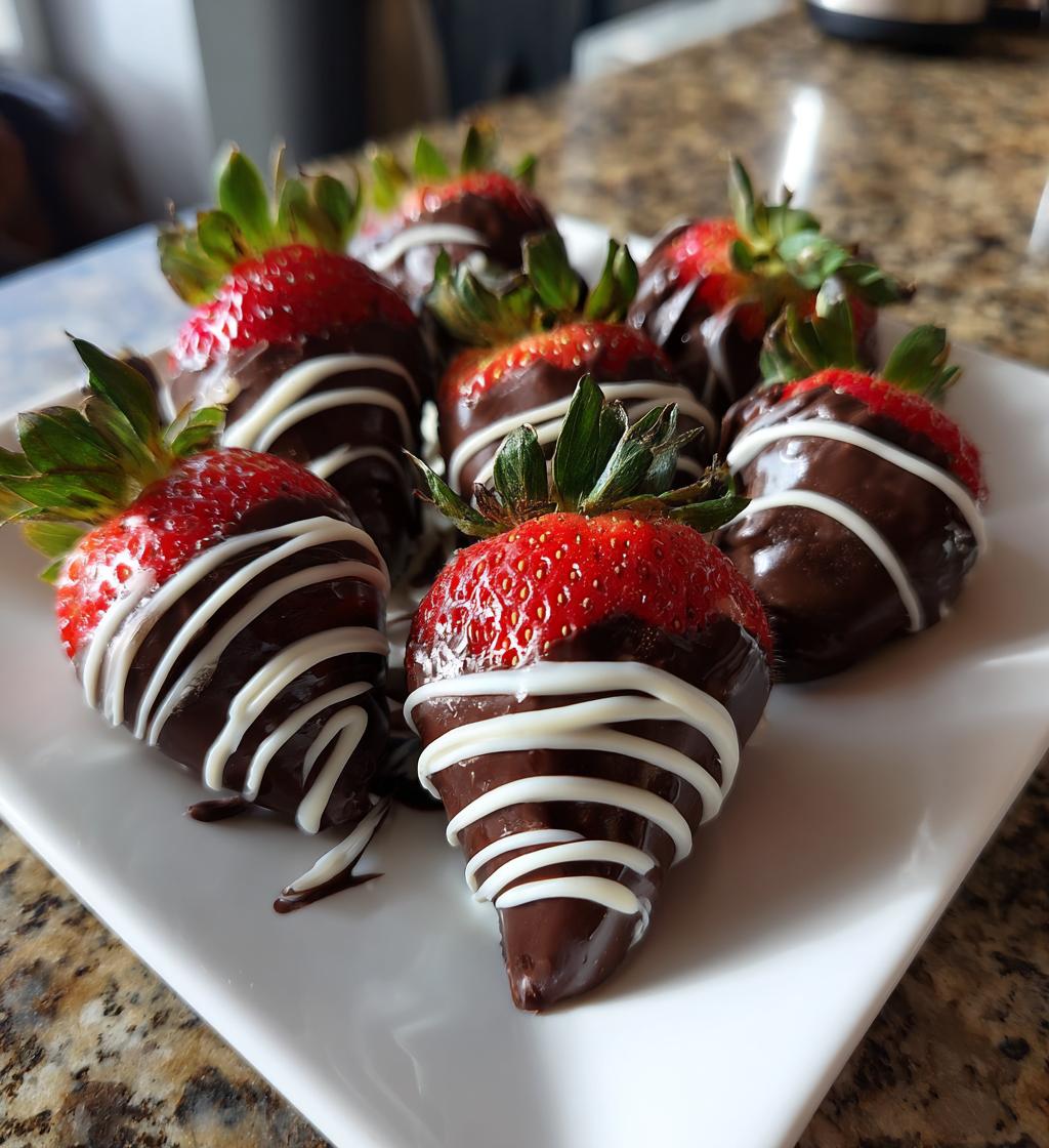 valentines day strawberries