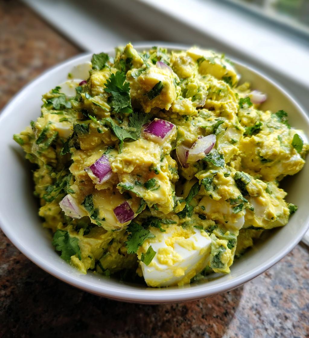 avocado egg salad