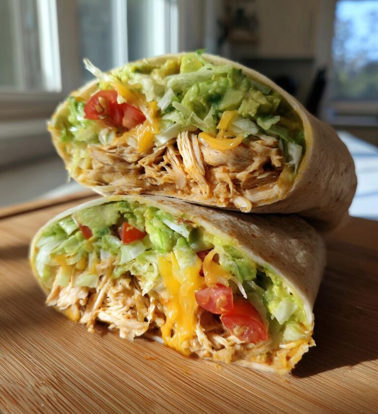 chicken avocado wrap