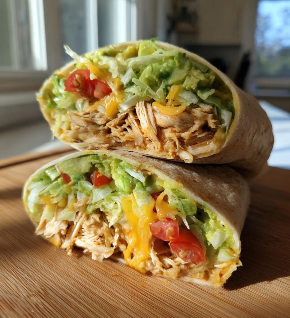 chicken avocado wrap