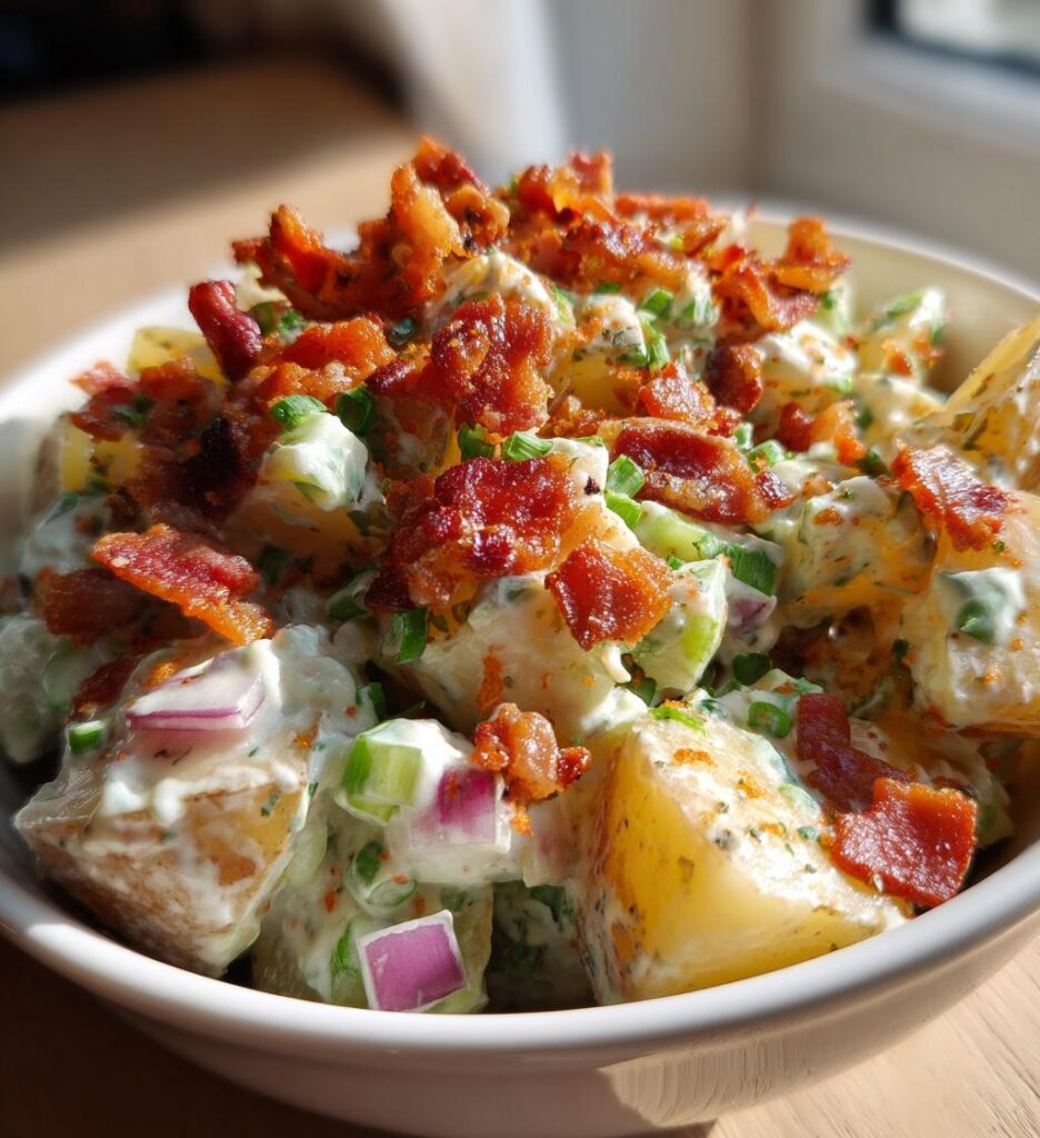 crispy potato salad