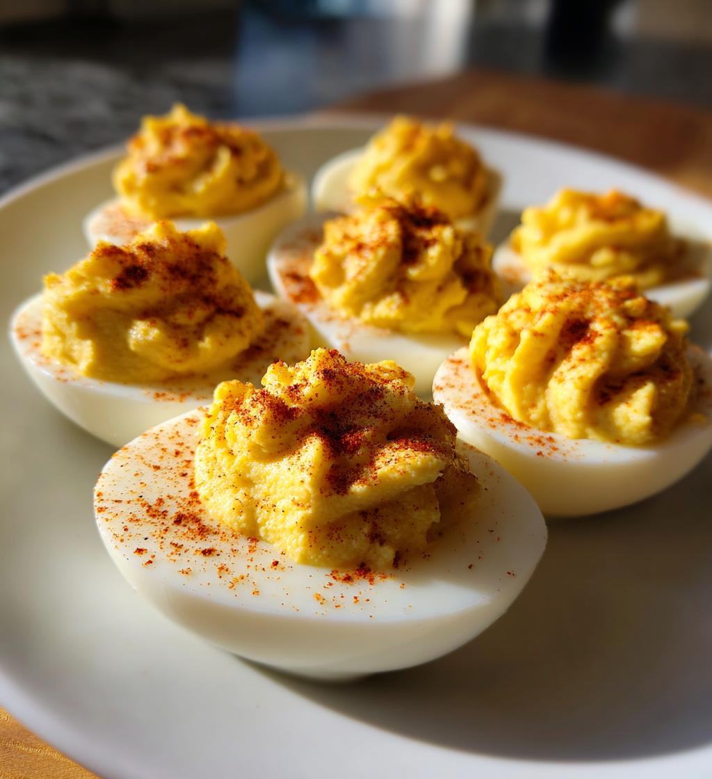 easter party food: Deviled Eggs