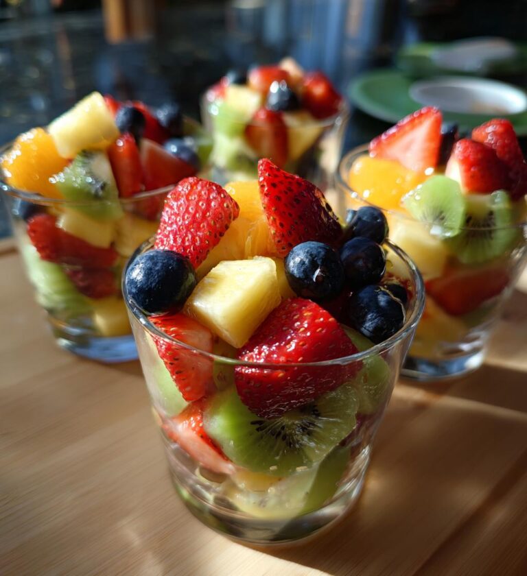 easter party food: Fruit Cups