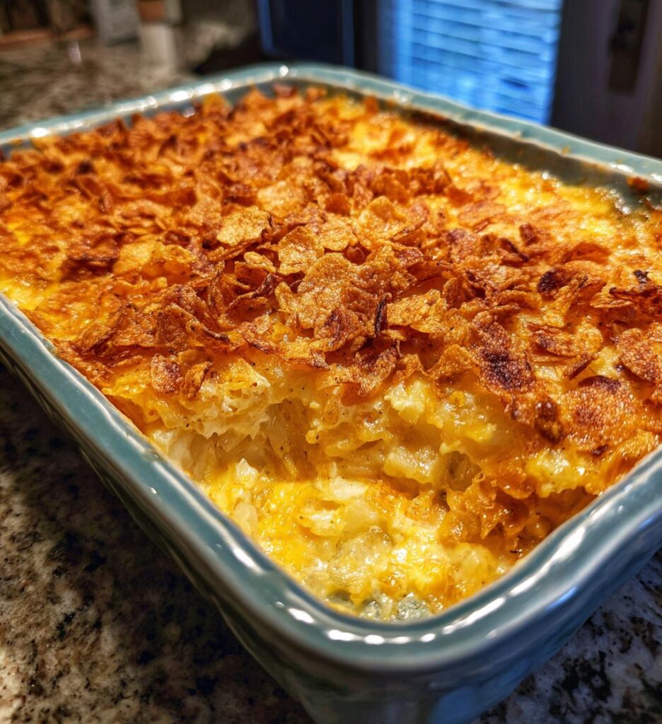 easy dinner recipes for family comfort foods: Cheesy Potato Casserole