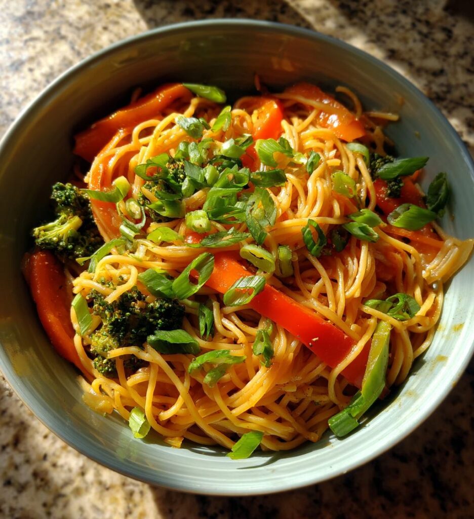 easy saucy ramen noodles