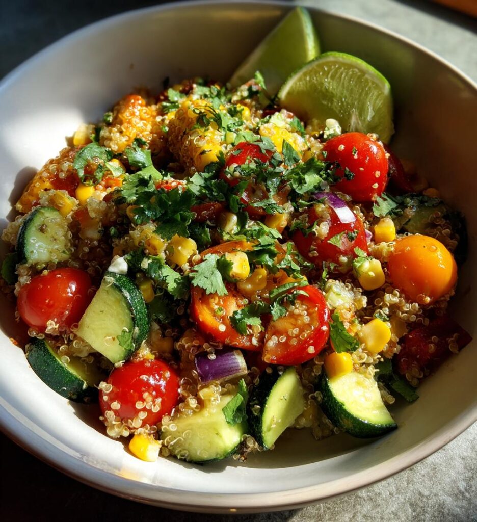 easy summer meals: Veggie Bowl