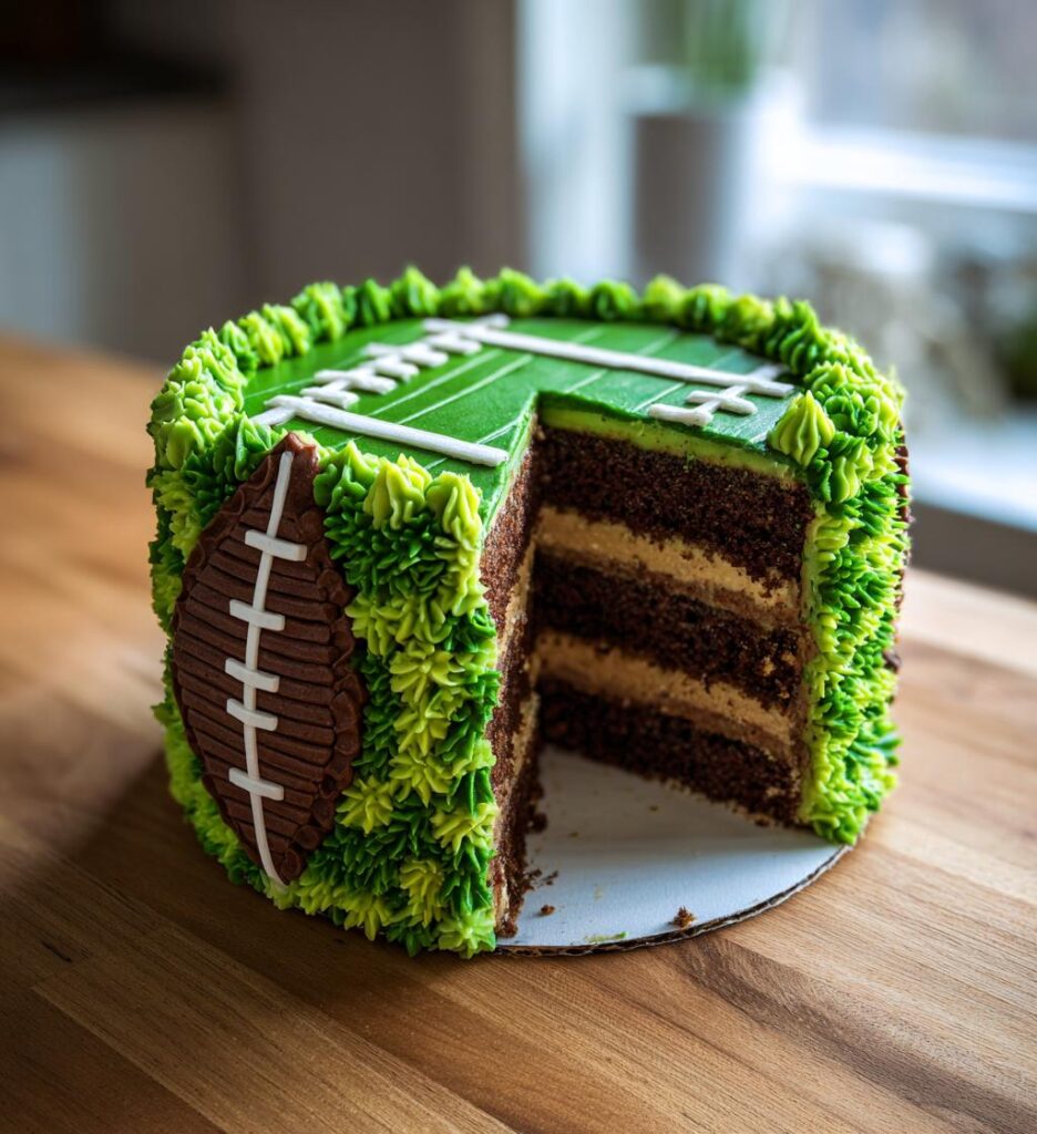 football smash cake