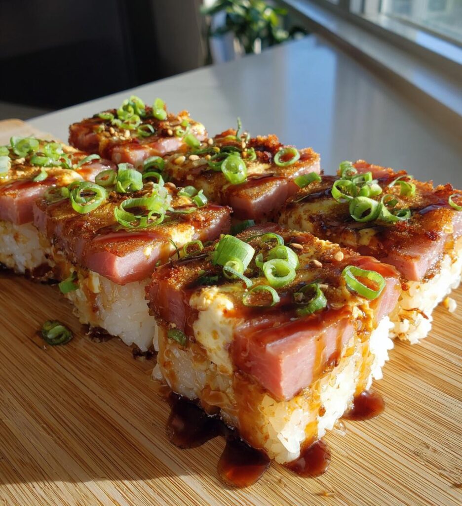 spam musubi bake