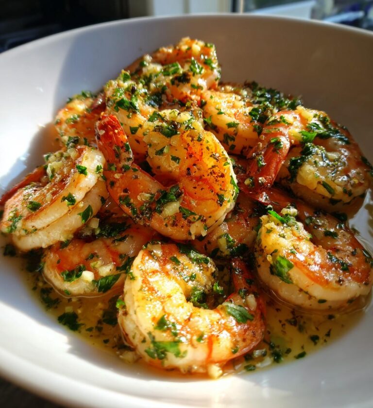 spring dinner ideas: Garlic Shrimp