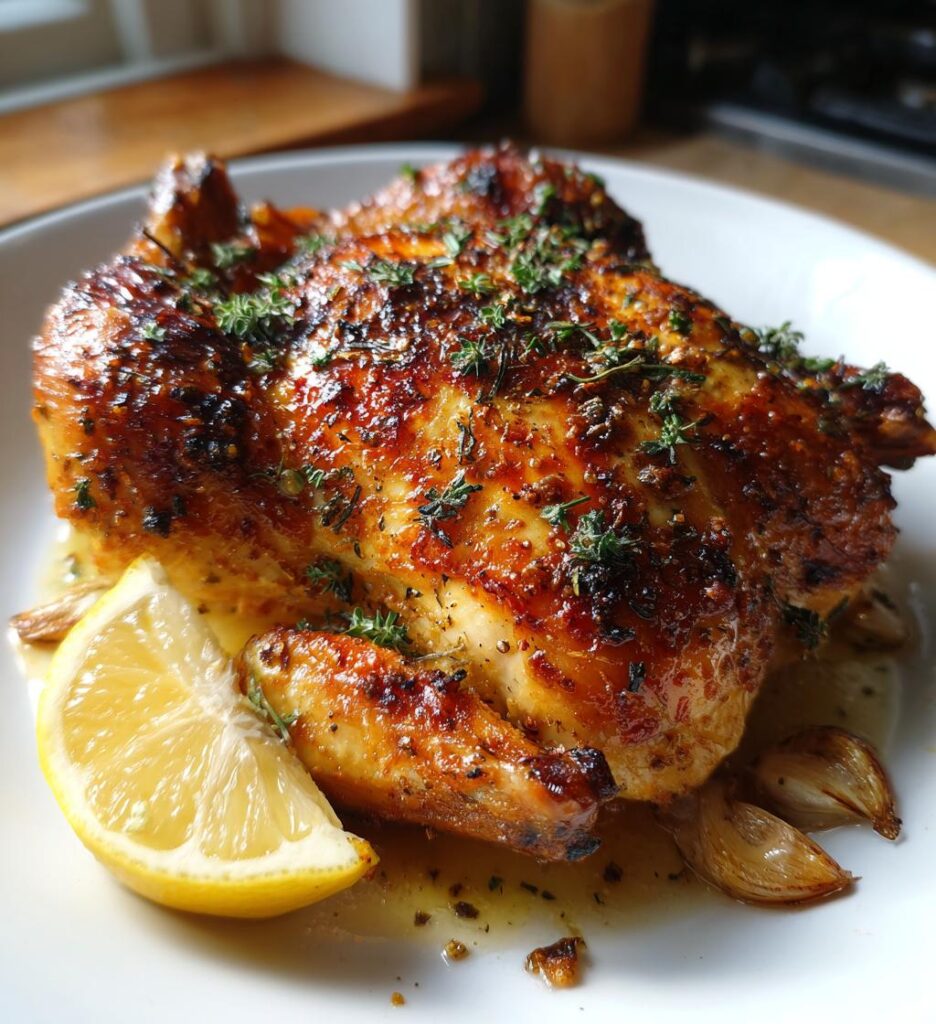spring dinners: Herb Roasted Chicken