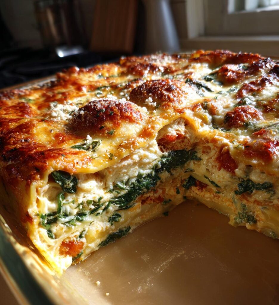 spring dinners: Spinach Lasagna