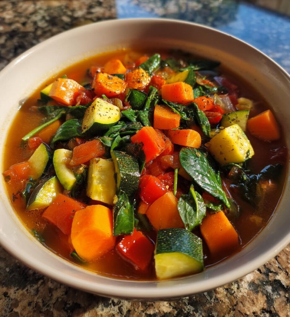 spring dinners: Veggie Soup