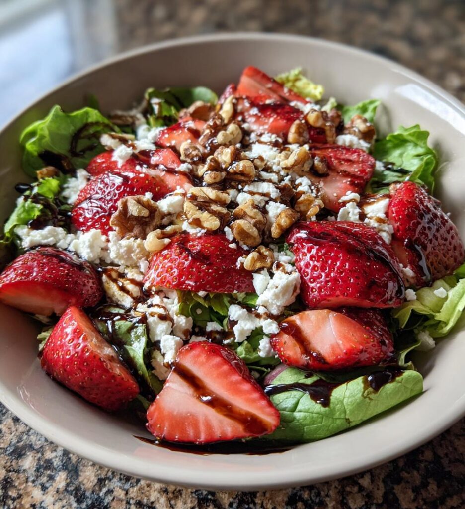 strawberry recipes easy: Strawberry Salad