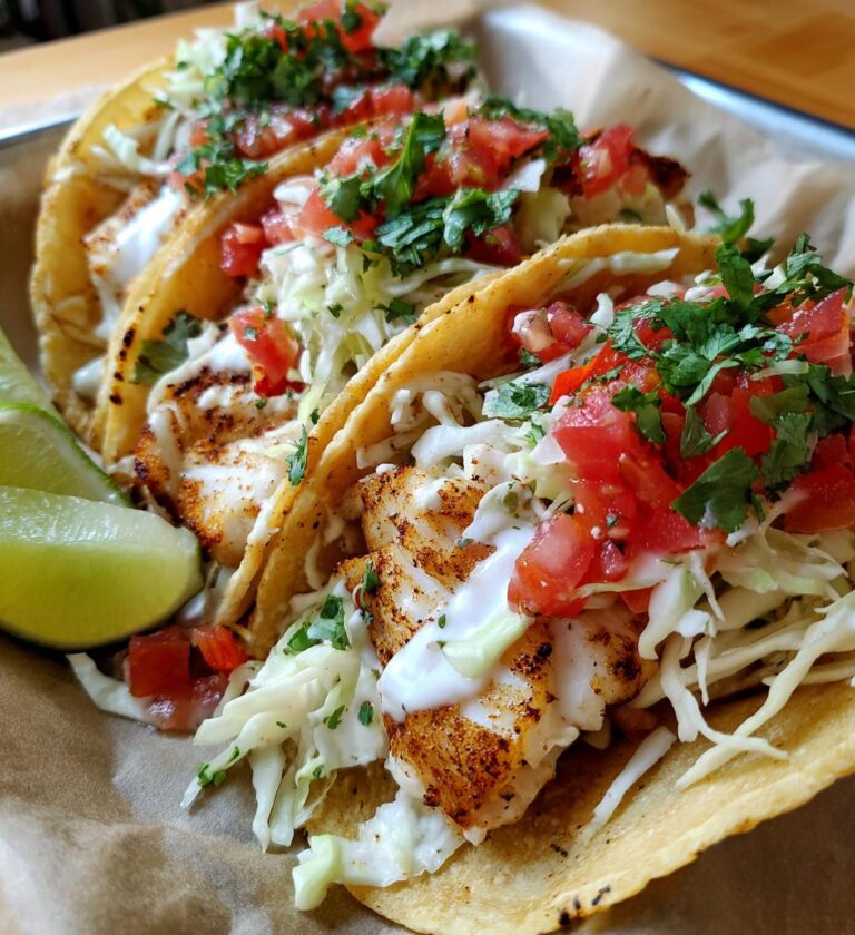 summer dinners: Fish Tacos