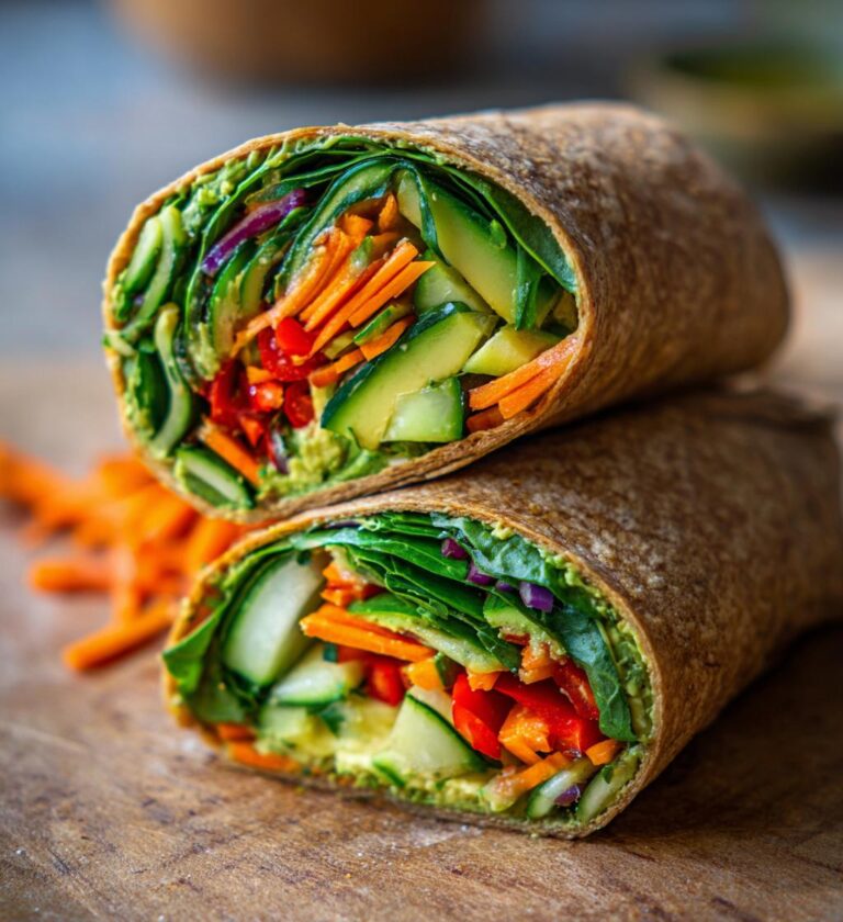 summer dinners: Veggie Wrap