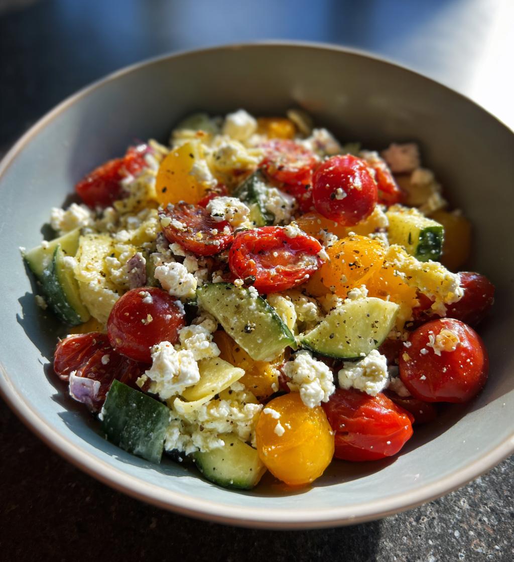 summer meals dinner: Pasta Salad