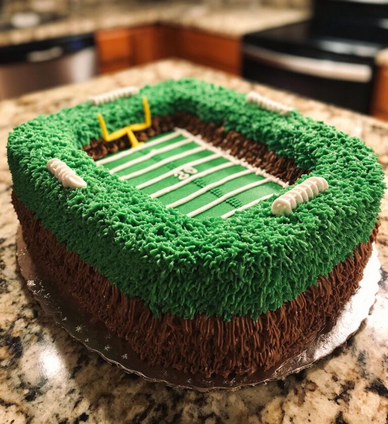 super bowl stadium cake