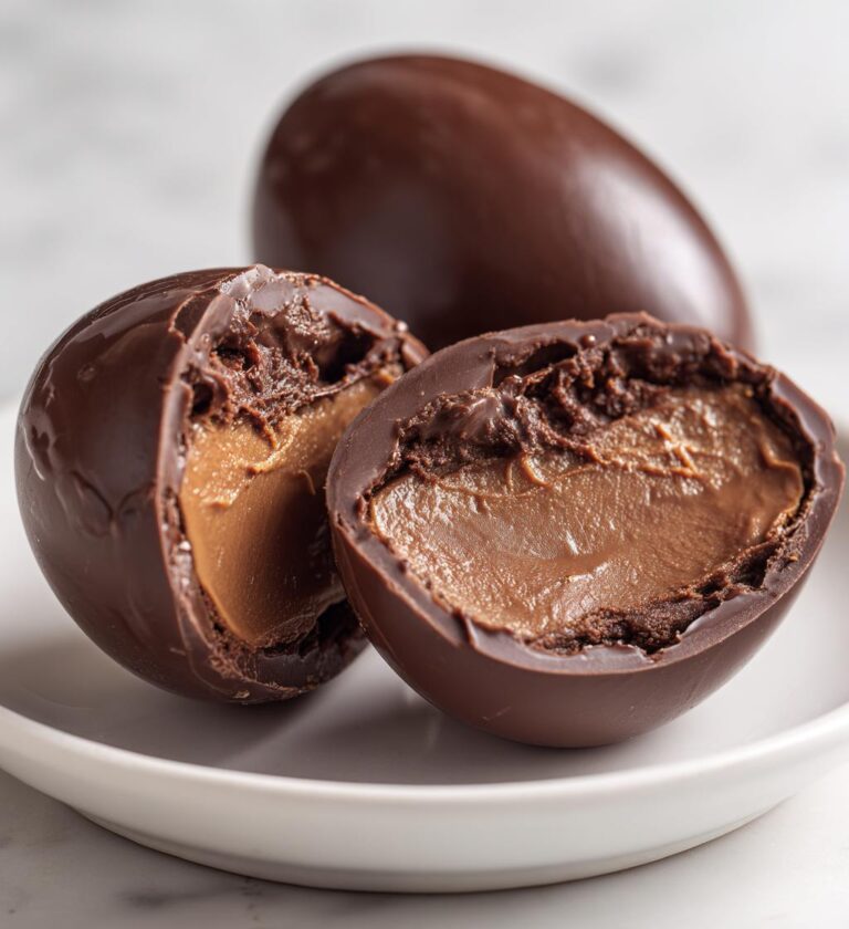 almond butter chocolate easter eggs