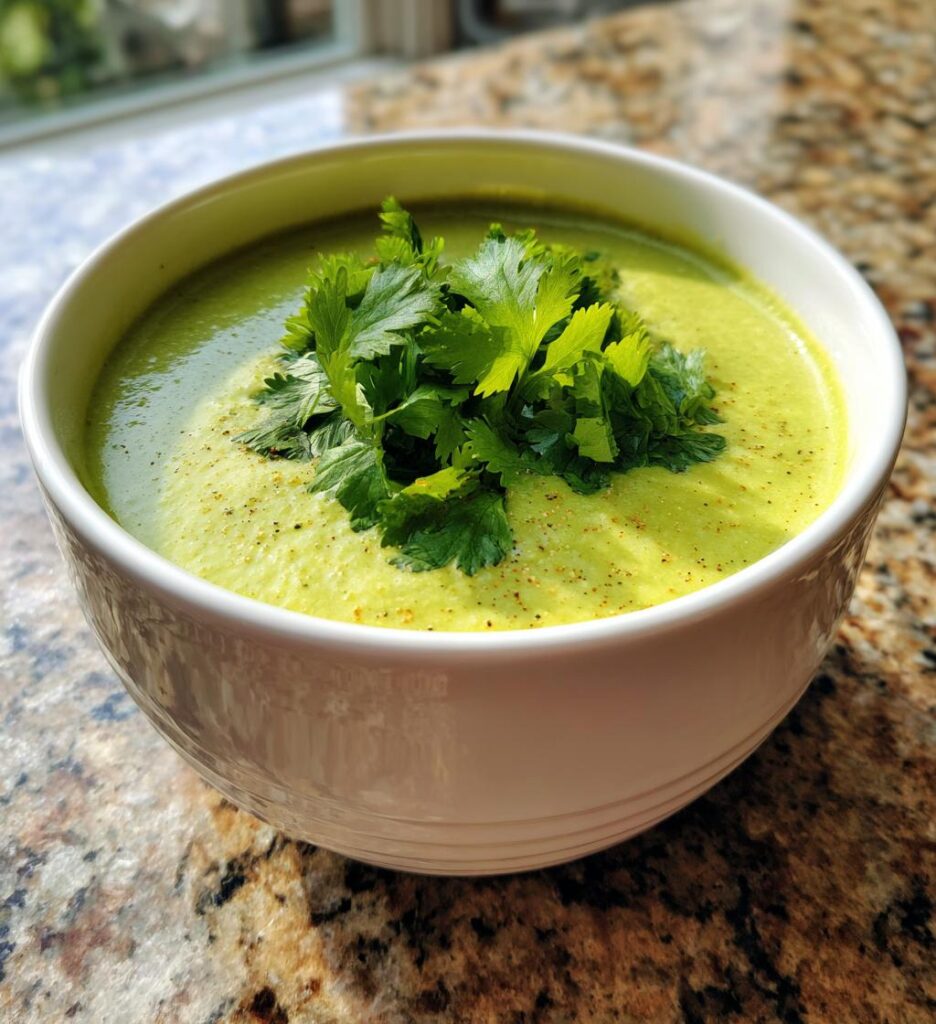 Cucumber Avocado Gazpacho