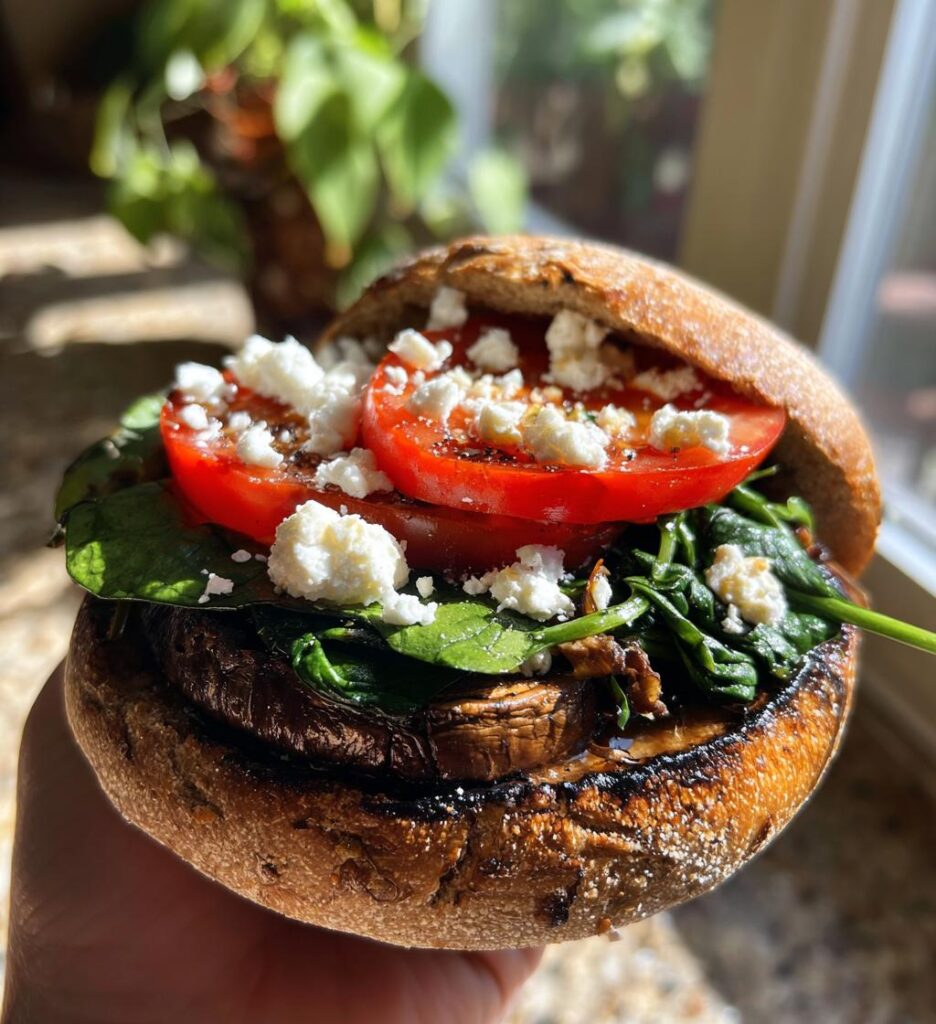 Grilled Portobello Burgers
