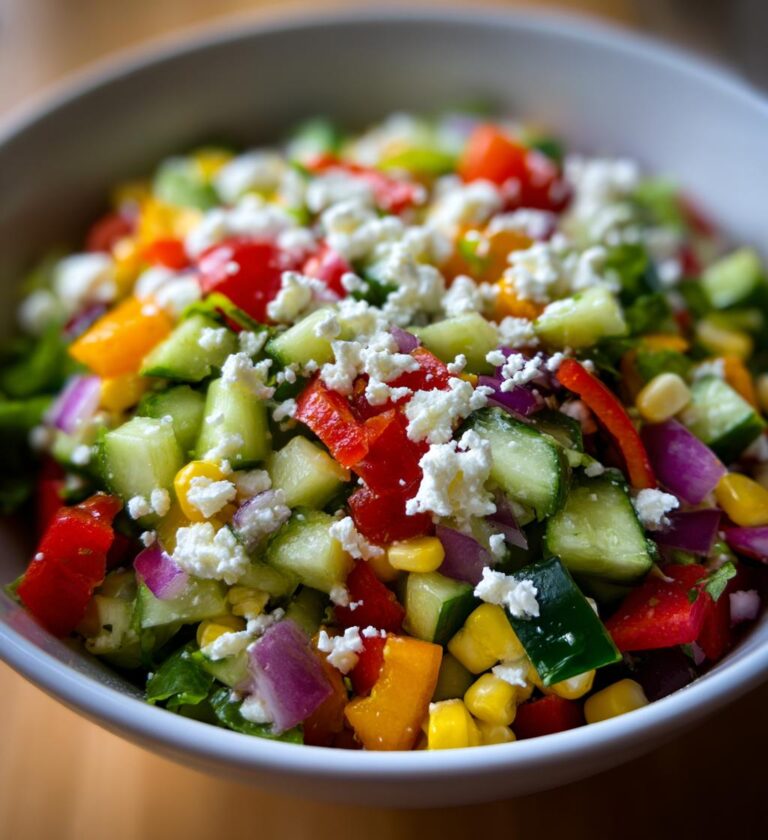 Rainbow Chopped Salad