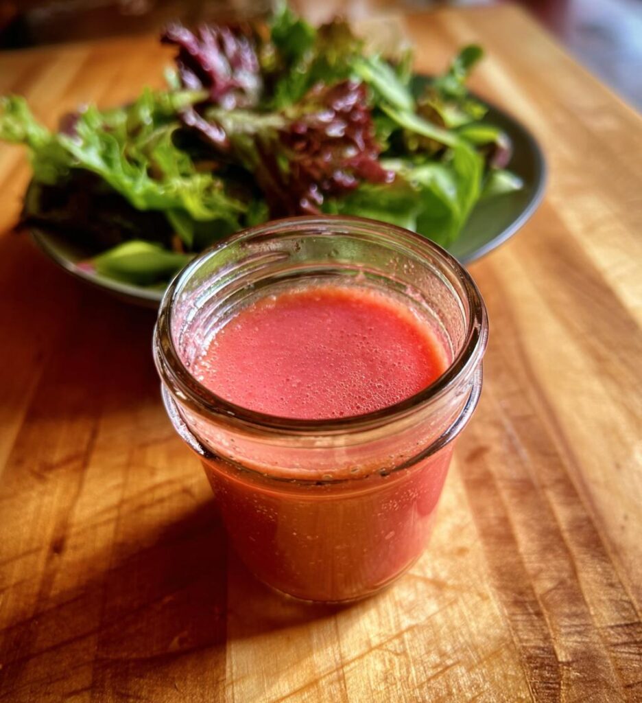 Rhubarb Vinaigrette