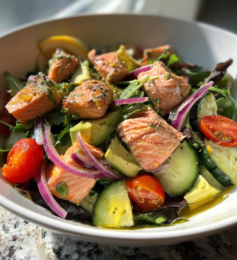 Salmon Salad Bowl