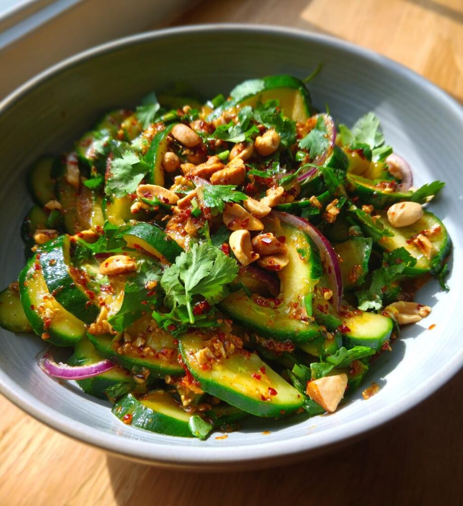 Spicy Thai Cucumber Salad