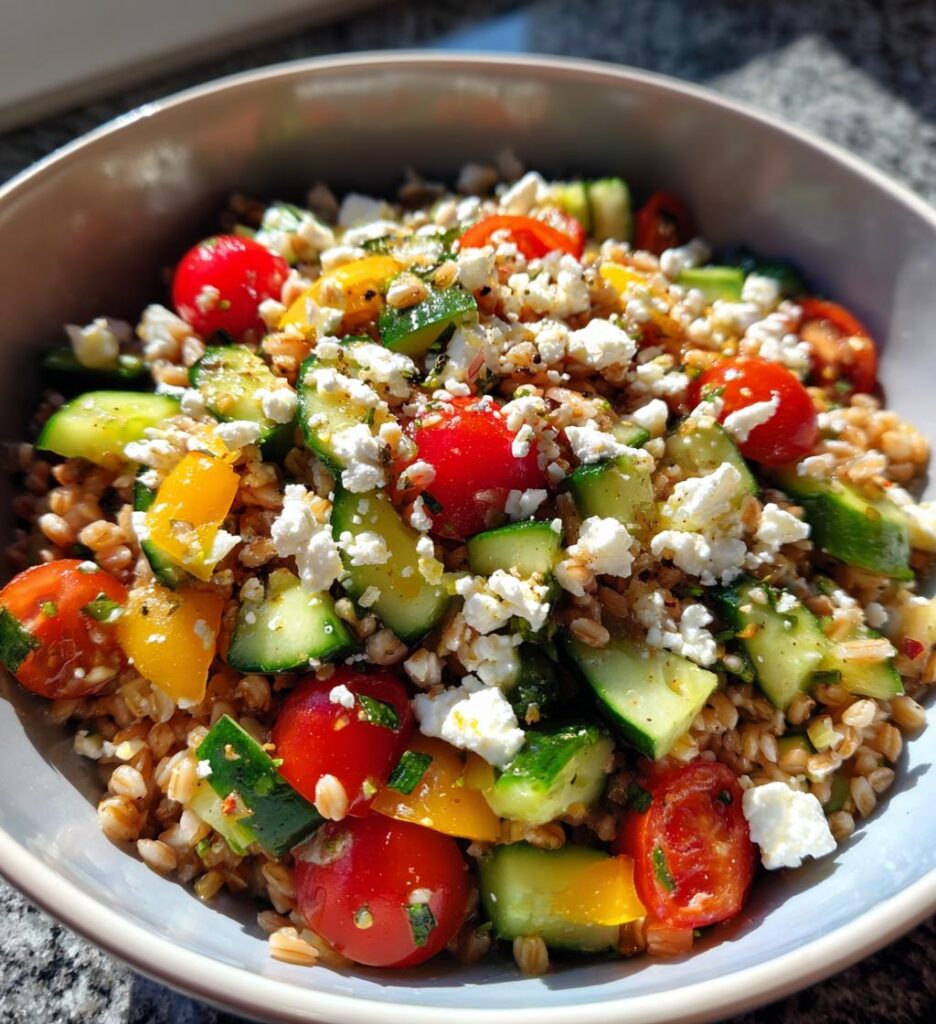 Summer Farro Salad