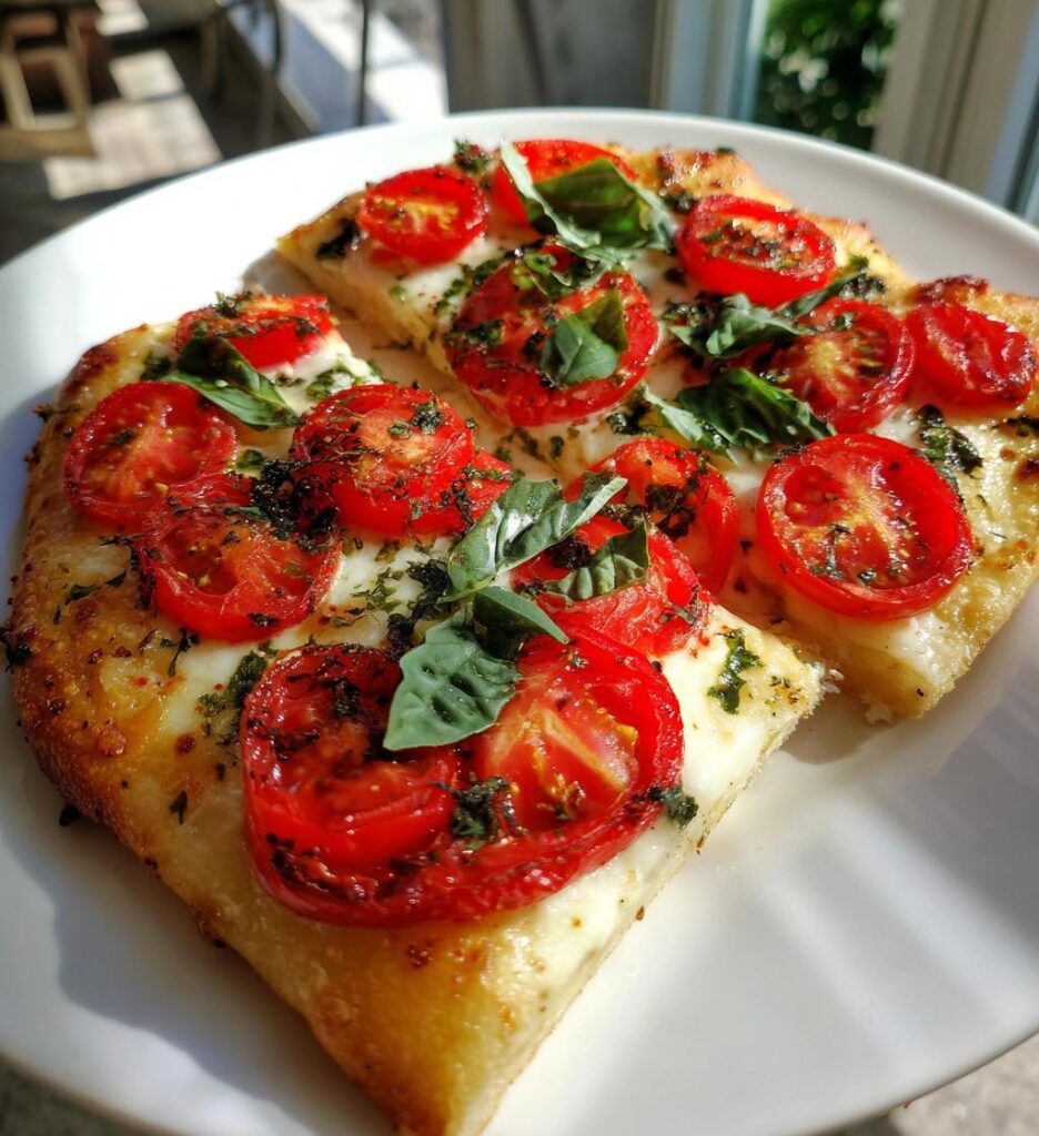 Tomato Basil Flatbread