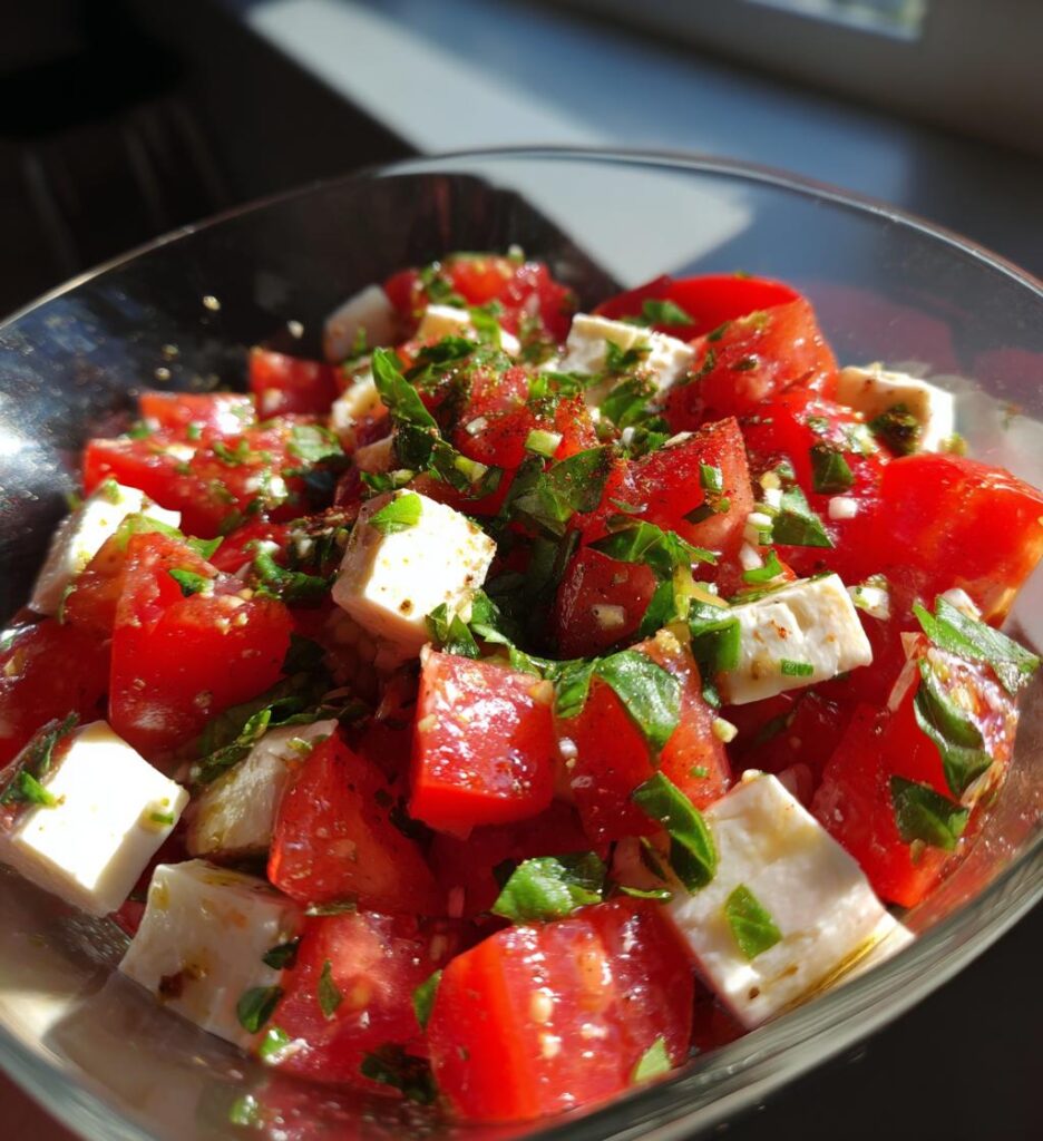 Tomato Basil Salad