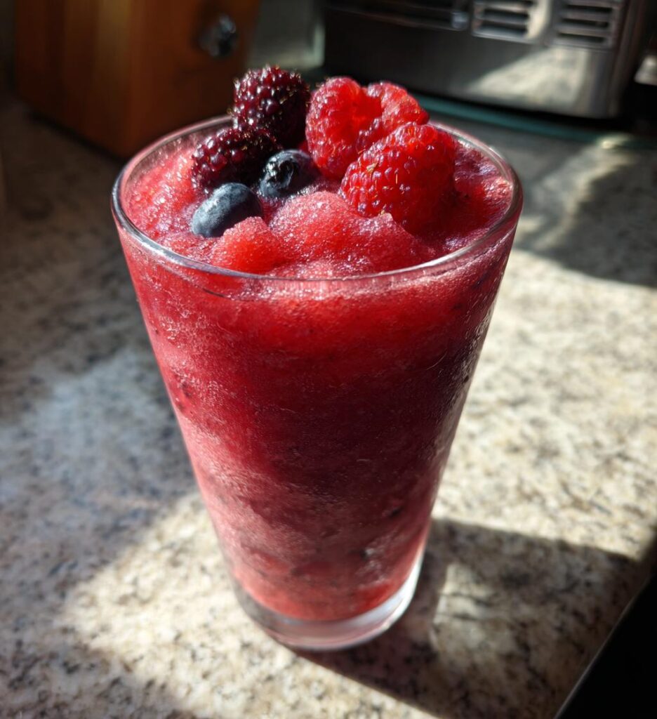 Berry Rosé Slushie