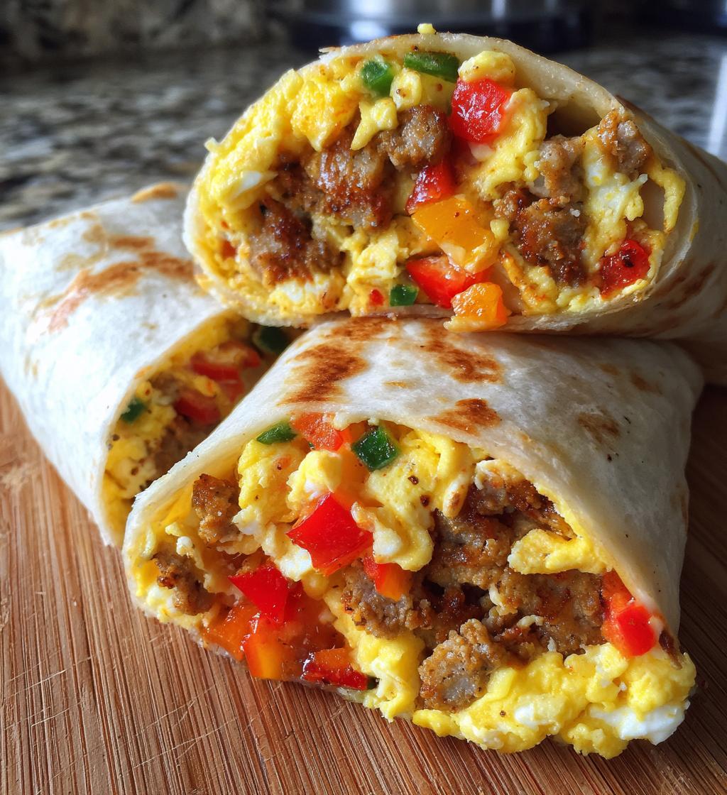 Breakfast Burritos