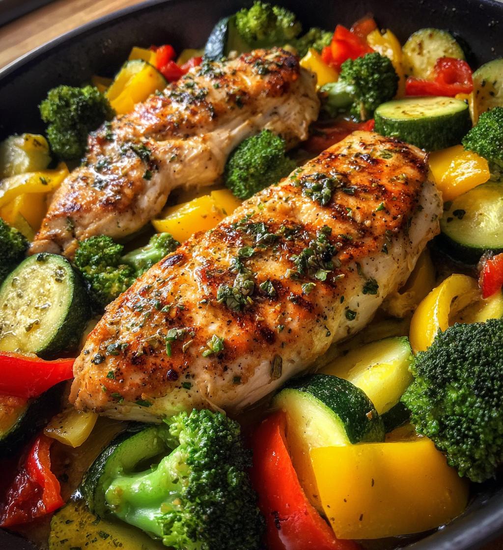 Foil Packet Chicken & Veggies