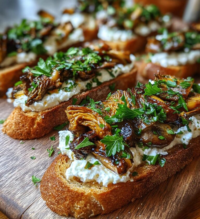 Morel Mushroom Toast