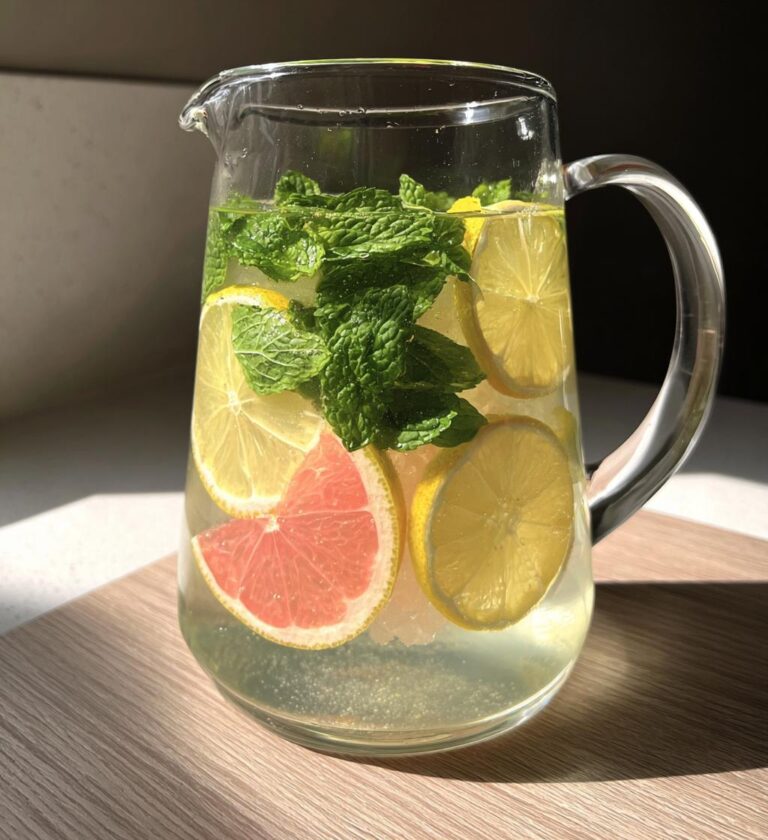 Pink Salt Detox Water