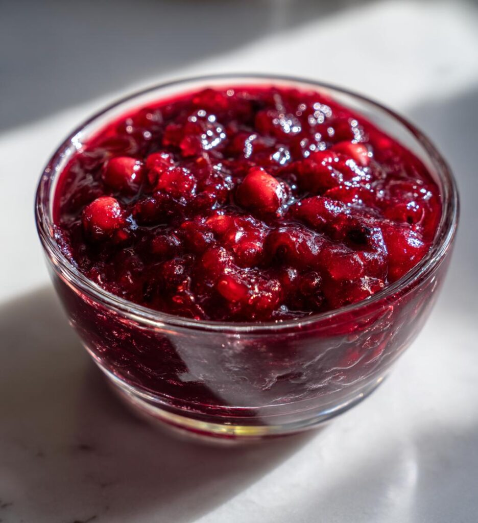 keto cranberry sauce