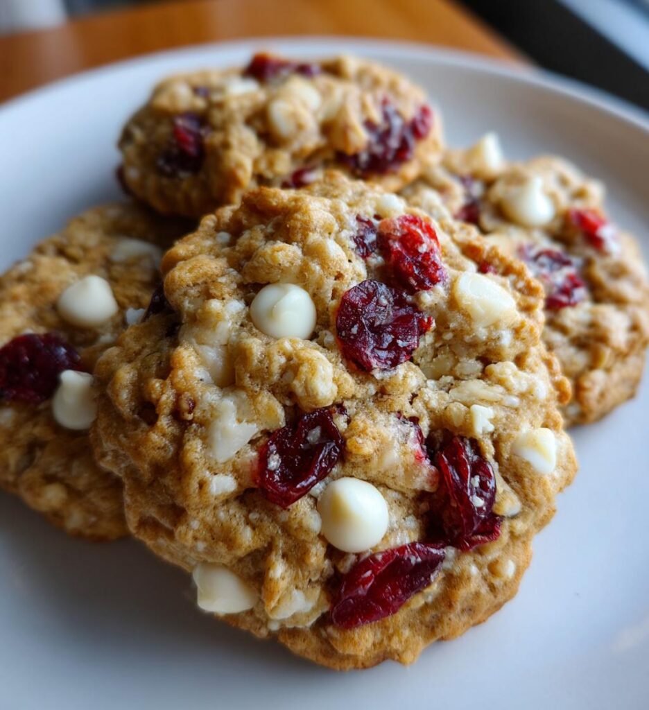 oatmeal cranberry white chocolate